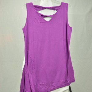Ruby Ribbon Twist Back Tunic